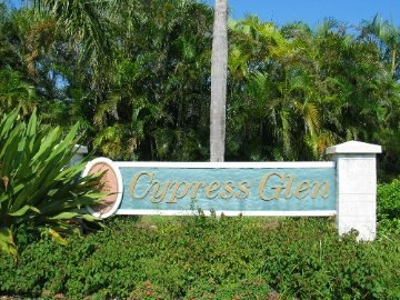 Cypress Glen Sign